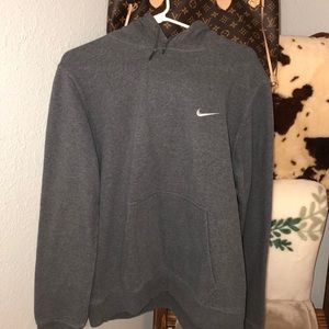 Gray Nike hoodie